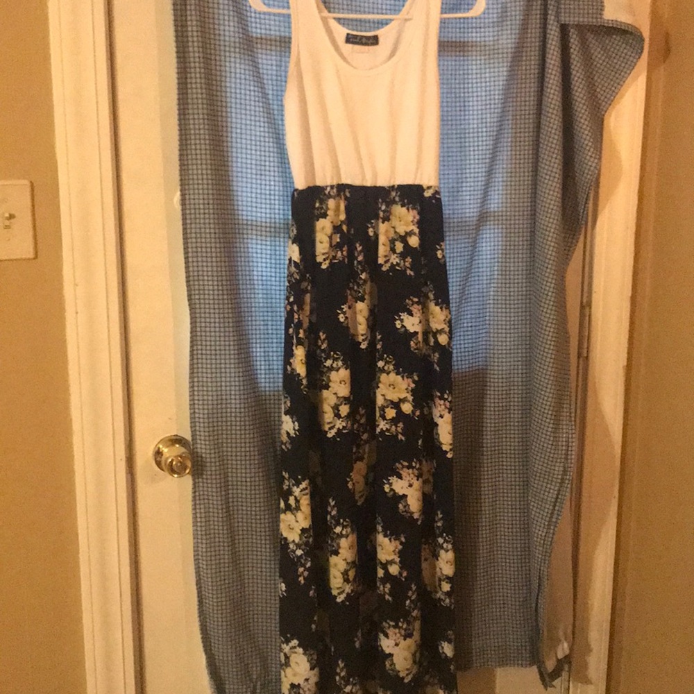 French Atmosphere maxi dress